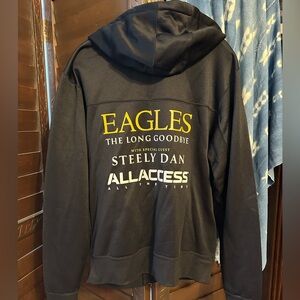 RARE Eagles/Steely Dan Tour All Accesss zip hoodie